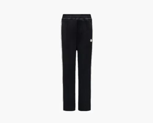 Одежда Moncler x Palm Angels Track Pants «Black White» черный