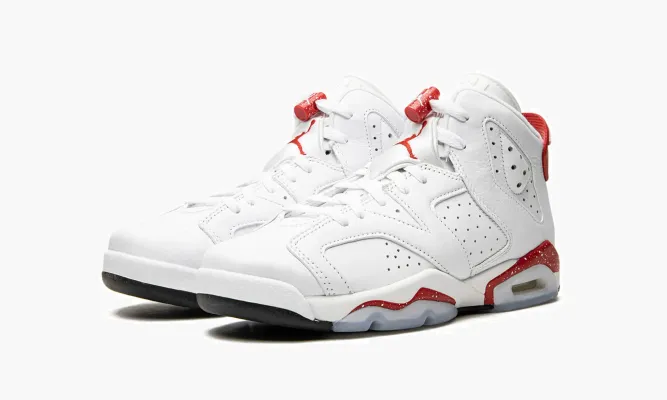 Кроссовки Air Jordan 6 Retro GS «Red Oreo» белый