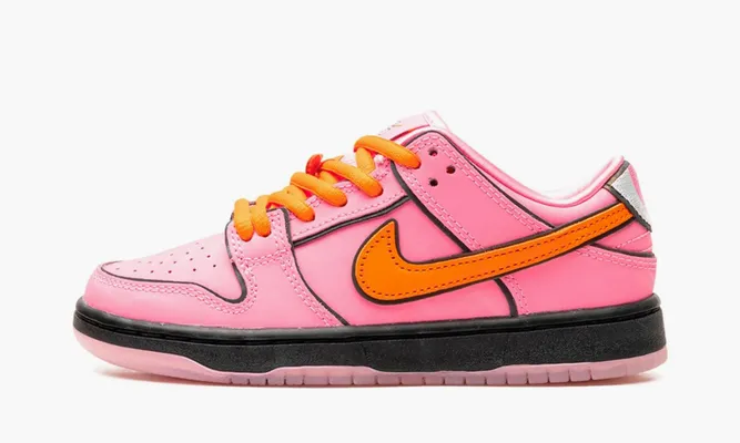 Кроссовки Nike Dunk Low PS «The Powerpuff Girls Blossom» розовый