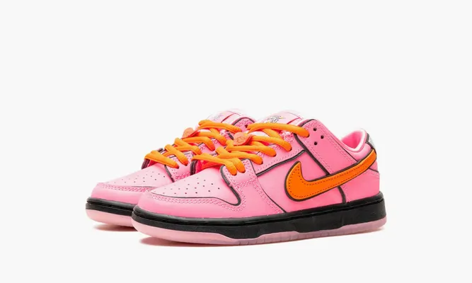Кроссовки Nike Dunk Low PS «The Powerpuff Girls Blossom» розовый