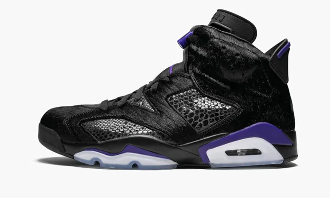 Кроссовки Air Jordan 6 Retro SP «Social Status-black Cat» черный