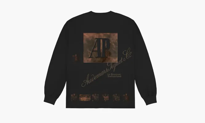 Одежда Travis Scott X Audemars Piguet Sweater «Black Clay» черный