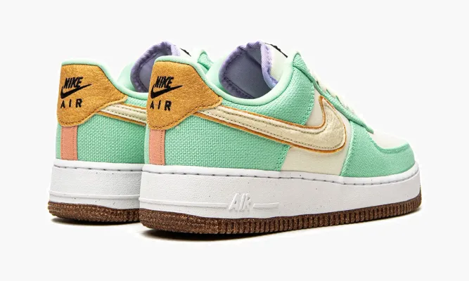 Кроссовки Air Force 1 LO MNS WMNS «Happy Pineapple» зеленый,белый