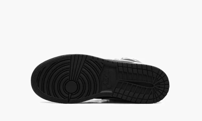 Кроссовки Air Jordan 1 Retro High OG «Black / White / White» черный