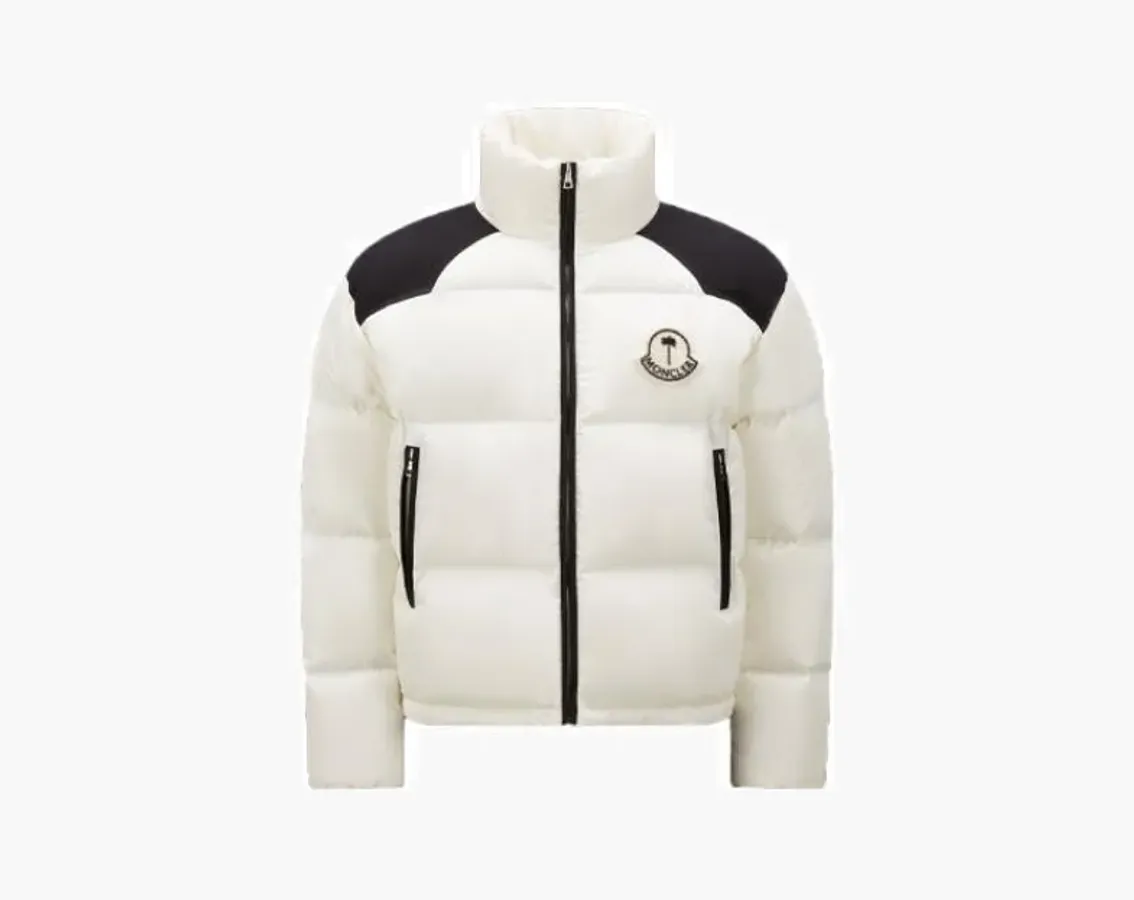 Palm Angels X Moncler Genius Down Jacket «Beige»