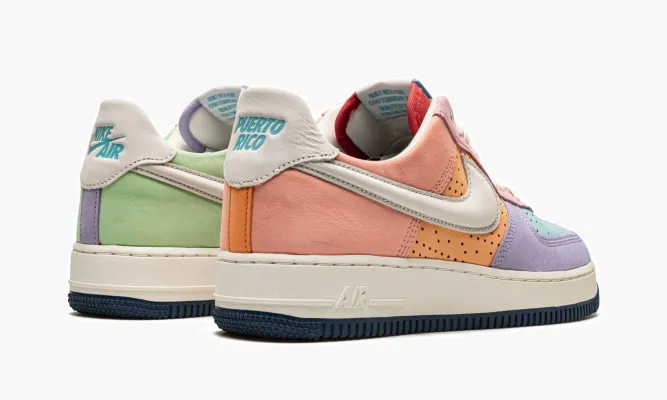 Кроссовки Air Force 1 Low/PR Day «Boricua» разноцветный