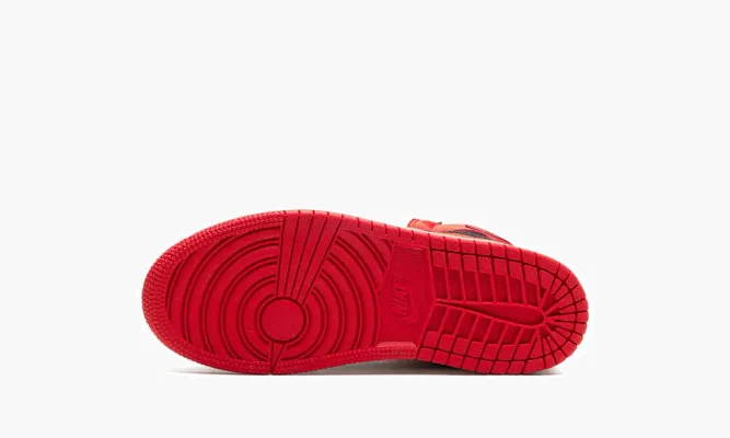 Для самых маленьких Air Jordan 1 Retro High OG PS «Satin Bred» черный