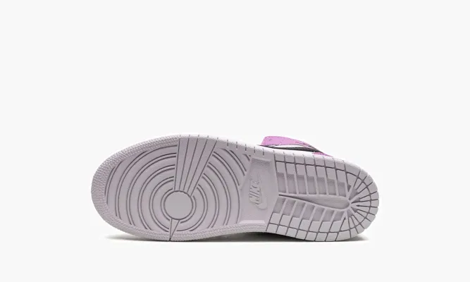 Для самых маленьких Air Jordan 1 Mid PS «Barely Grape» фиолетовый