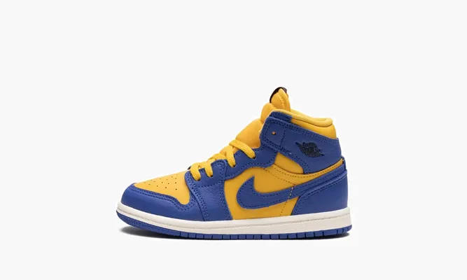 Для самых маленьких Air Jordan 1 Retro High OG TD «Laney» синий
