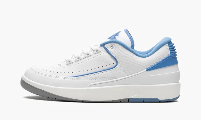 Кроссовки Air Jordan 2 Low «Unc» белый