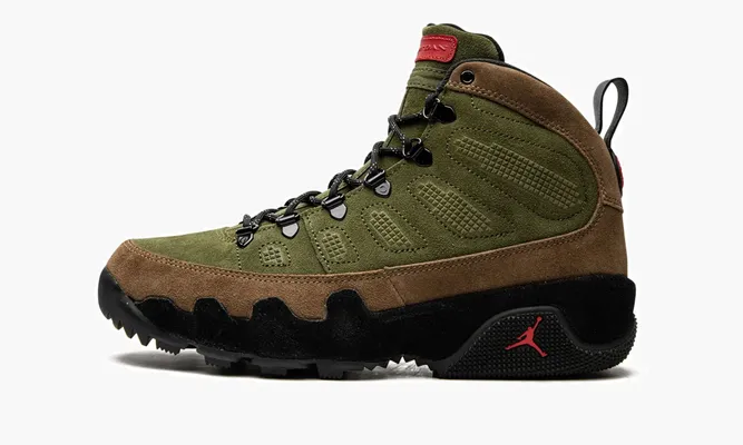 Кроссовки Air Jordan 9 Retro Boot «Beef And Broccoli» зеленый