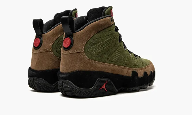 Кроссовки Air Jordan 9 Retro Boot «Beef And Broccoli» зеленый