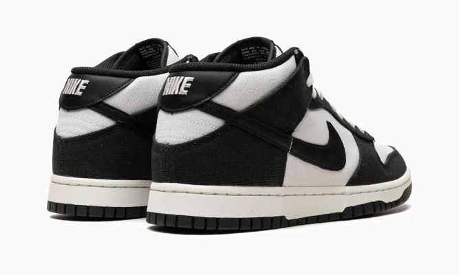 Кроссовки Nike Dunk Mid «Black / White» черный