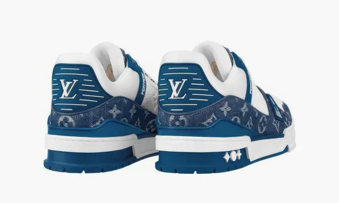 Кроссовки Louis Vuitton «Blue» синий