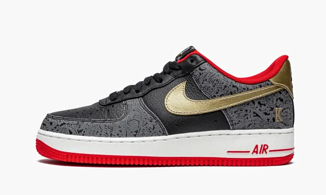 Кроссовки Air Force 1 Low '07 LX «Spades» черный