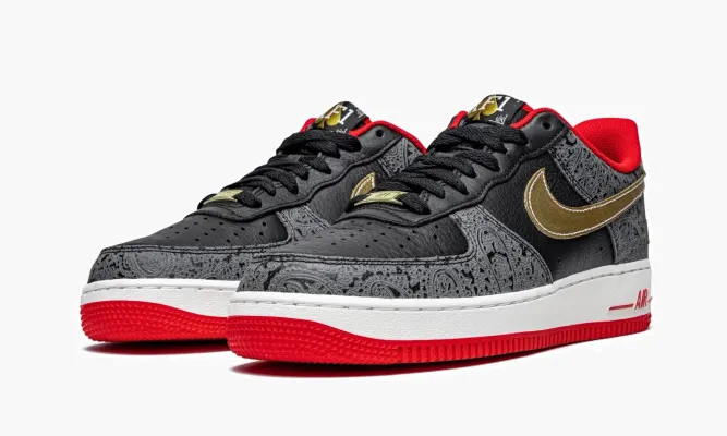 Кроссовки Air Force 1 Low '07 LX «Spades» черный