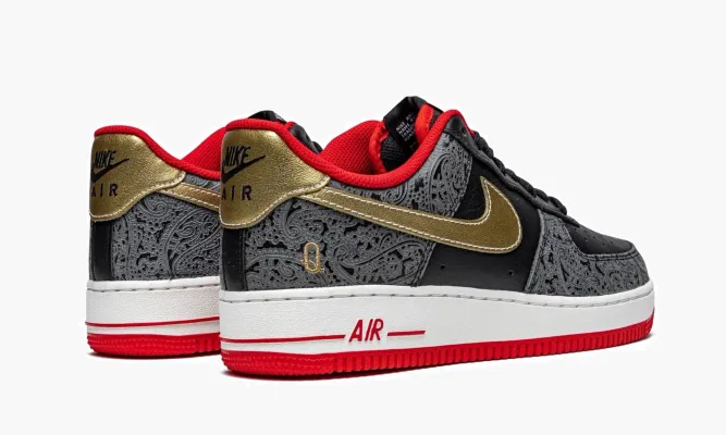 Кроссовки Air Force 1 Low '07 LX «Spades» черный