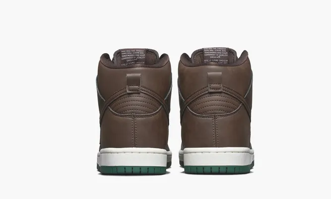 Кроссовки Nike SB Dunk High «Baroque Brown» коричневый