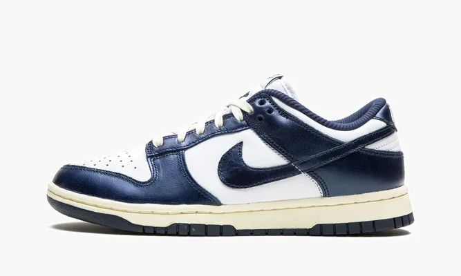 Кроссовки Nike Dunk Low PRM WMNS «Vintage Navy» синий