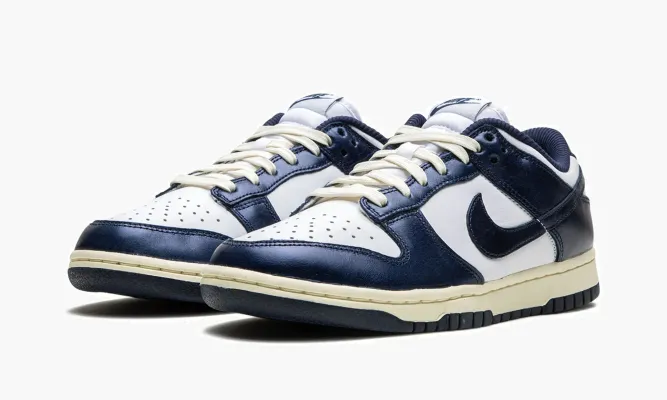 Кроссовки Nike Dunk Low PRM WMNS «Vintage Navy» синий