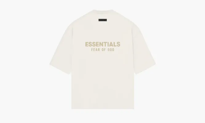 Одежда Fear of God Essentials V-Neck «Cloud Dancer» кремовый