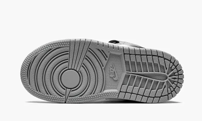 Для самых маленьких Air Jordan 1 Mid TD «Light Smoke Grey» серый