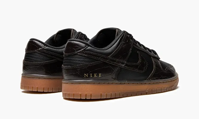 Кроссовки Nike Dunk Low «Velvet Brown Black» черный