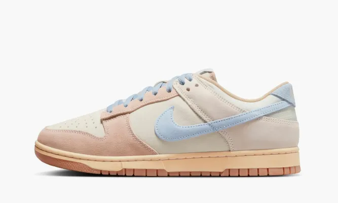 Кроссовки Nike Dunk Low «Sanddrift Light Armory Blue» бежевый