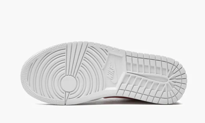 Кроссовки Air Jordan 1 Low WMNS «University Red» белый