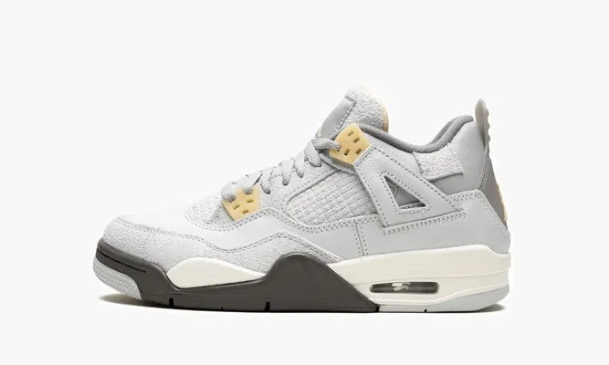 Кроссовки Air Jordan 4 SE GS «Photon Dust» серый