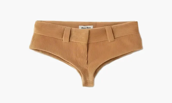 Одежда Miu Miu Shorts «Brown» коричневый