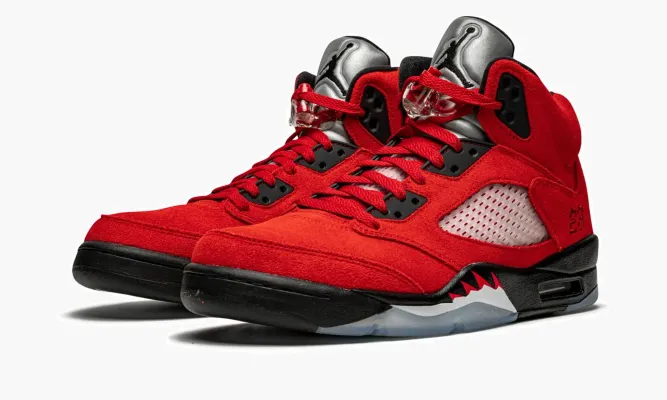 Кроссовки Air Jordan 5 Retro «Raging Bull 2021» красный