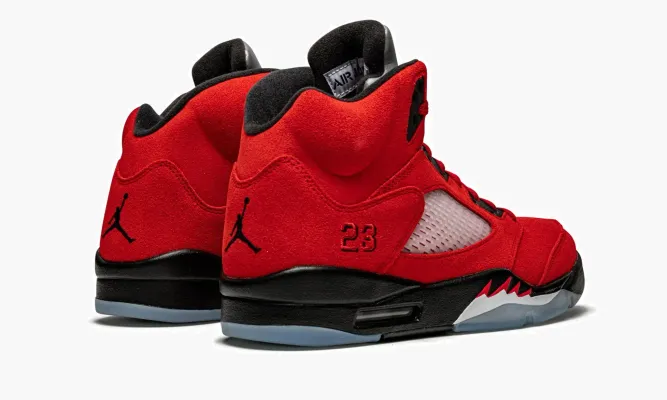 Кроссовки Air Jordan 5 Retro «Raging Bull 2021» красный