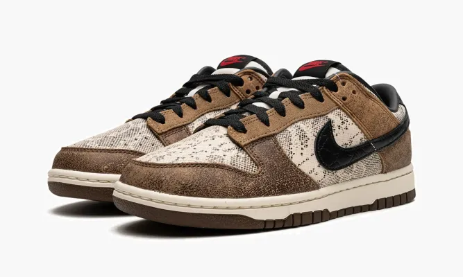 Кроссовки Nike Dunk Low Premium «Co.jp Brown Snakeskin» коричневый