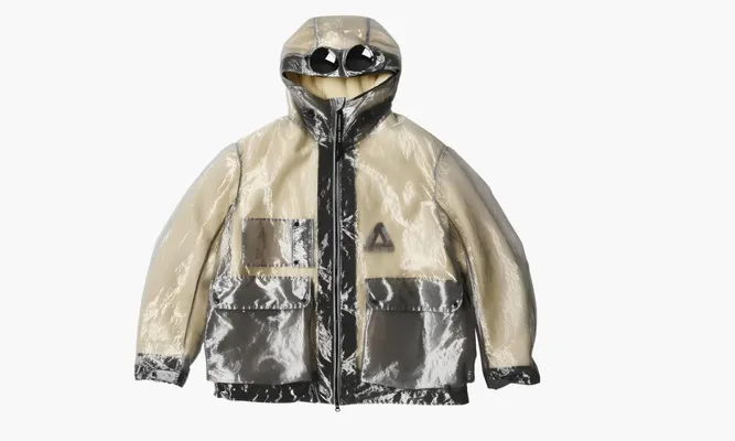 Одежда PALACE X C.P. Company Klear Achronic Anorak «Silver» бежевый