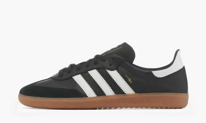 Кроссовки Adidas Samba Decon «Black White Gum» черный