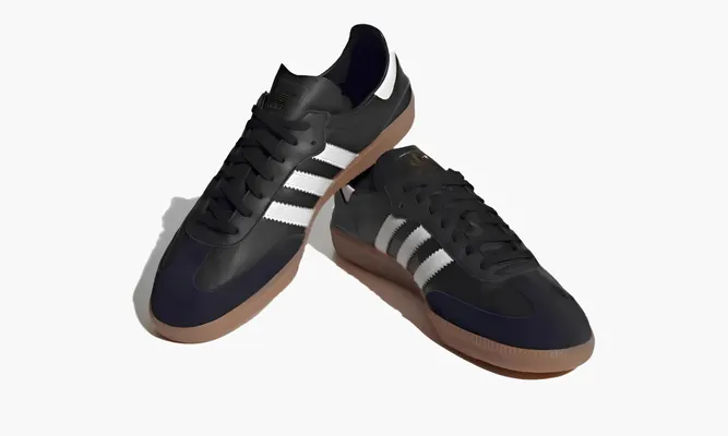 Кроссовки Adidas Samba Decon «Black White Gum» черный