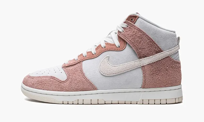 Кроссовки Nike Dunk High «Fossil Rose» белый