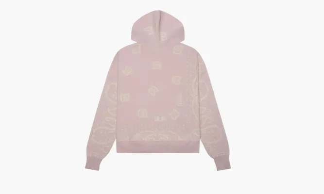 Одежда RHUDE Knit Bandana Hoodie «Pink» розовый
