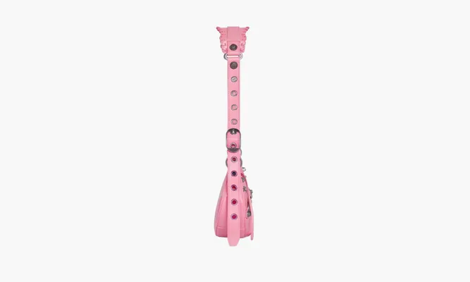 Сумки Balenciaga Le Cagole Shoulder Bag «Pink» розовый