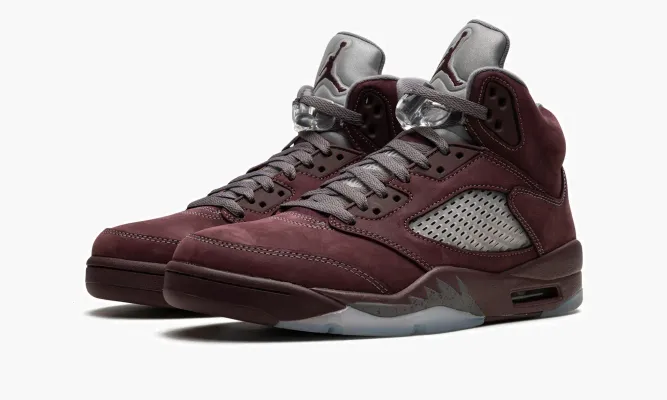 Кроссовки Air Jordan 5 «Burgundy 2023» бордовый
