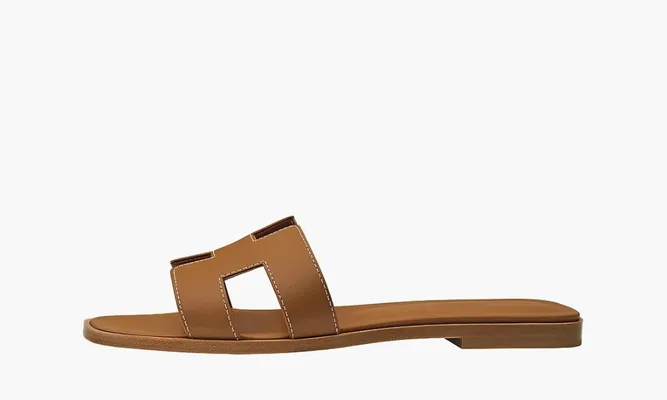 Обувь Hermes Slates «Light Brown» коричневый