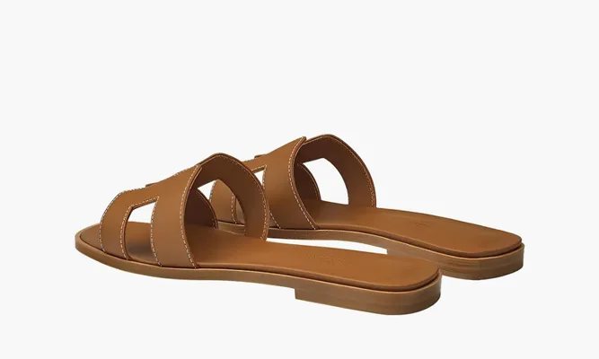 Обувь Hermes Slates «Light Brown» коричневый