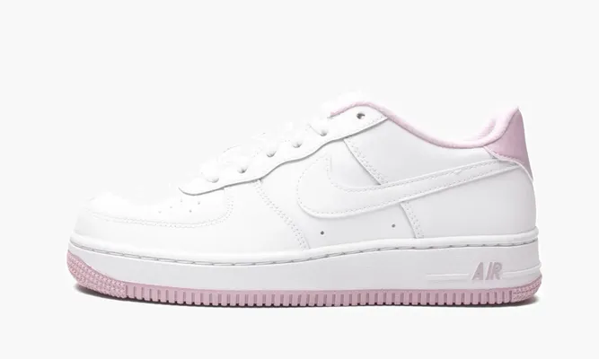 Кроссовки Air Force 1 Low GS «White / Iced Lilac» белый