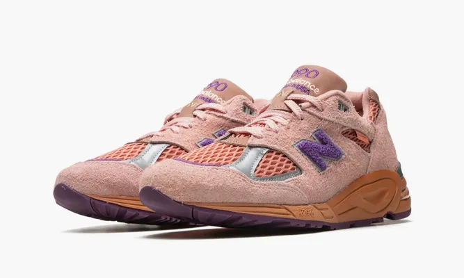 Кроссовки New Balance Salehe Bembury X 990 V2 «Sand Be The Time» оранжевый