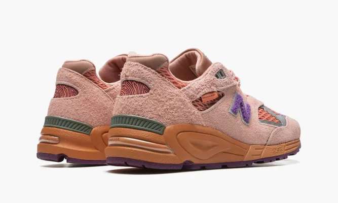 Кроссовки New Balance Salehe Bembury X 990 V2 «Sand Be The Time» оранжевый