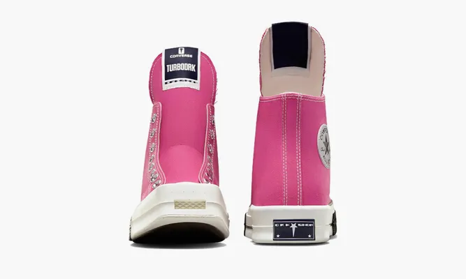 Кроссовки Rick Owens X Converse Chuck Taylor Drkshdw «Cactus Flower Pink» розовый