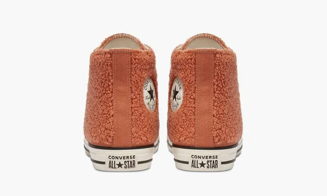 Кроссовки Chuck Taylor All Star High 'Cozy Club - Ginger Rose' коричневый