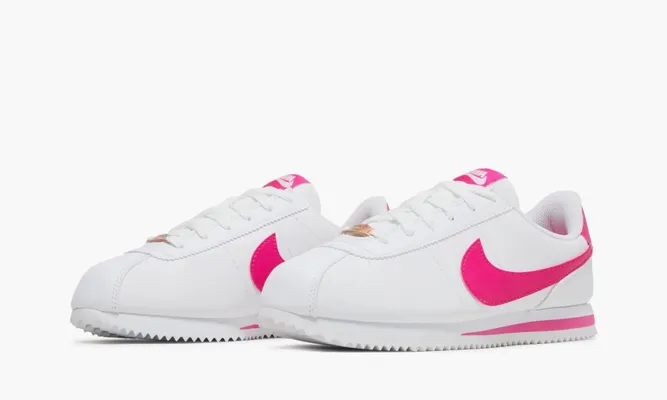 Кроссовки Nike Cortez Basic SL GS 'White Pink Prime' Разноцветный&nbsp;