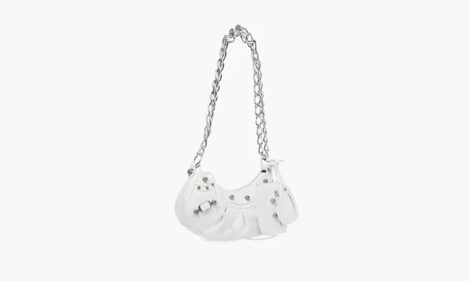 Сумки Le Cagole Shoulder Bag «White» белый